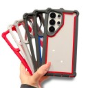 Husă rezistentă la șocuri pentru Samsung Galaxy S26 cu spate transparent Colțuri întărite PC și TPU Husa rezistentă pentru telefon Samsung 21