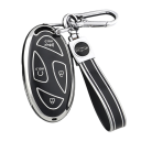 Husă TPU pentru cheie de mașină cu 7 butoane și breloc pentru Hyundai IONIQ 6, Grand Prix GN7, Kona 1