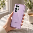 Husă transparentă pentru Samsung Galaxy S24 Ultra Husă rezistentă din PC și TPU Protecție împotriva șocurilor și zgârieturilor Husa 2