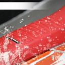 Husă universală pentru scaun de motocicletă Roșie Husă din PVC rezistentă la apă și antiderapantă pentru scaun Honda KTM Yamaha Kawasaki 50–250cc 2