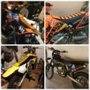 Husă universală pentru scaunul motocicletei și scuterului Antiderapantă, rezistentă la apă, husă elastică pentru scaun Varianta de culori 6