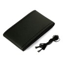 Husă volan cusută manual 38 cm Piele artificială cu ace și ață Împletitură pe volan Husă auto Interior elegant Accesoriu antiderapant 2