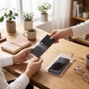 Huse pentru telefon sub apă 2 bucăți de 22 cm transparente, impermeabile și rezistente la praf, cu control pentru ecran tactil și orificiu 4