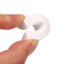 Hvid blød gummi 10 stk Gummi til viskelæder Fleksibelt viskelæder 4 x 1,8 x 0,8 cm 3