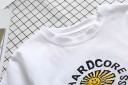 Hvid dame-T-shirt med B365-print 5