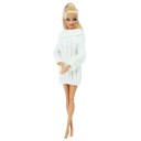 Hvid sweater til Barbie 2