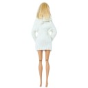 Hvid sweater til Barbie 3