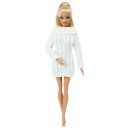 Hvid sweater til Barbie 4