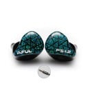 Hybrid-In-Ear-Kopfhörer AFUL Performer 5+2 mit 4,4 mm Anschluss und Frequenzbereich von 10 bis 35.000 Hz in Grün-Blau für Musik und Monitoring 1
