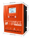 Hybridní větrný solární regulátor 3000W Auto 24V/48V MPPT WiFi oranžový 14,5 x 7 cm pro turbínu a panely 2
