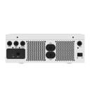 Hybridný solárny menič MPPT 5000 W 24 V 230 V AC nabíjanie 160 A PV pole 9000 W farebný LCD oranžovo biely s WiFi na fotovoltaiku a dom 2