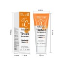 Hydratační tónovaný opalovací krém SPF 40 s vitamínem C a niacinamidem 40 ml Lehká textura Univerzální odstín Proti UV záření na obličej 2
