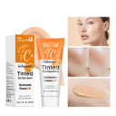 Hydratační tónovaný opalovací krém SPF 40 s vitamínem C a niacinamidem 40 ml Lehká textura Univerzální odstín Proti UV záření na obličej 5