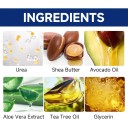 Hydratačný krém na nohy aj ruky 60 g 60 % močovina 2 % kyselina salicylová 4,9 x 4,3 cm Bambucké maslo Čajovníkový olej Vitamín E 3