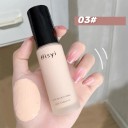 Hydraterende flydende foundation 30ml i 3 lyse nuancer med dækkeevne for et naturligt og langvarigt udseende uden oxidation 6