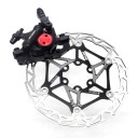 Hydrauliska skivbromsar MTB ZOOM HB100 set fram och bak 140/160 mm dubbelverkande kolvar dragmekanism 50–75 mm för cykel 2