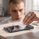 Hydrogelová fólie na displej pro iPhone 17 Pro Max Sada 4 kusů Měkká HD fólie proti otiskům prstů Průhledná Na ochranu displeje telefonu 6