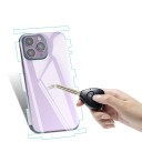Hydrogelová ochranná fólie na zadní a boční stranu pro iPhone 12, 3 ks v balení, pružný materiál pro kompletní ochranu telefonu 3