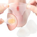 Hydrogelové náplasti na puchýře samolepicí oválné polštářky transparentní ochrana paty a prstů nohou proti odření a tlaku 20 kusů 6