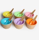 Ice Cream Bowl with Spoon 8