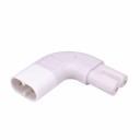 IEC C7 til C8 M/F-adapter 3