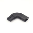 IEC C7 til C8 M/F-adapter 2