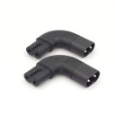 IEC C7 til C8 M/F-adapter 1