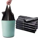 Igelitové vrecúška s uchy pevné 32x52 cm 100 ks plastové čierne tašky na odpadky a balenie pre domácnosť kuchyňu i obchod 2
