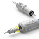 Igły do tatuażu Cartridge 1005RL 20 sztuk Jednorazowe Sterylne Round Liner 0,30 mm Stal nierdzewna Białe Na linie i kontury tatuażu 4