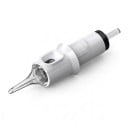 Igły do tatuażu Cartridge 1009RL 20 sztuk Jednorazowe Sterylne Round Liner 0,30 mm Stal nierdzewna Białe Na grube linie i kontury tatuażu 4