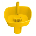 IJshouder met rietje en druppelvanger 9,5 x 6,5 x 6,5 cm Herbruikbare ijshouder Voor kinderen Zomerplezier Geen rommel 4