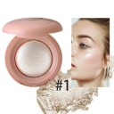Illuminante in polvere waterproof a lunga durata 6,3 x 6,3 x 2,4 cm Blush illuminante Illuminante in polvere per il viso 6