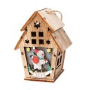 Illuminated Christmas House 2