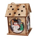 Illuminated Christmas House 5