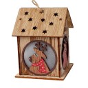 Illuminated Christmas House 6