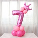 Ilmapallot kruunulla - Numerot 7