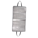 Ilmastointilaitteen suojapeite 100 x 50 cm Vedenpitävä eristyspeite sateelta, lumelta ja pölyltä, kiinnitysremmeillä 1