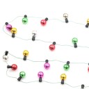 Iluminação de Natal para bonecas 5