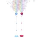 Iluminação de rua 20 x 20 x 118 cm Suporte de bolhas musical com altura ajustável Coluna de luz decorativa sem pilhas para casa e jardim 1