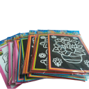 Image à gratter pour filles 13 x 9,8 cm 10 pcs 4