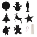 Images à gratter de Noël 24 pcs 2
