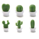 Imanes para nevera con forma de cactus, 6 unidades 5