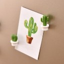 Imanes para nevera con forma de cactus, 6 unidades 2