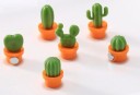 Imanes para nevera con forma de cactus, 6 unidades 3
