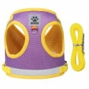 Imbracatura di sicurezza per cani con guinzaglio Gilet traspirante per cani di piccola taglia e cuccioli 1,5 - 3 kg 4