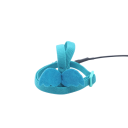 Imbracatura per pappagalli con guinzaglio 200 cm Cintura addominale e collarino regolabili 32 x 9,5 cm Fissaggio sicuro Cinghia spalla confortevole 0,8 cm 4