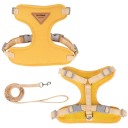 Imbracatura regolabile per gatti e cani di piccola taglia 10–14 kg L Imbracatura traspirante con guinzaglio e rete Equipaggiamento confortevole 3