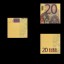 Imitacja banknotu euro J72 4