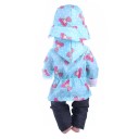 Imperméable avec chapeau pour poupées 15