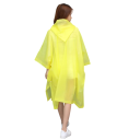 Impermeable de ciclismo tipo poncho con capucha longitud 148 cm contorno de pecho 130 cm EVA ligera protección contra la lluvia al andar en bicicleta 7